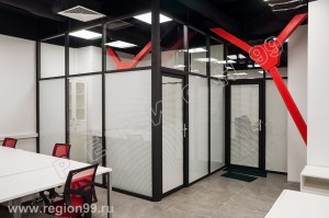 Стоимость стеклянных перегородок от 6000 руб. м2