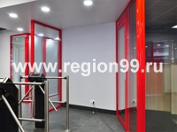 офисные перегородки в фирменном стиле ROCKWOOL