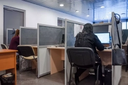 конструкция из велюр ткани перегородка тканиевая
