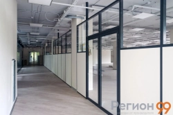 офисная перегородка для зонирования