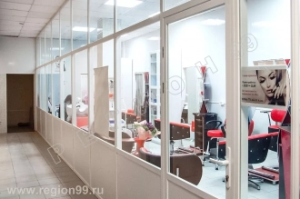 классическая комбинированная перегородка система зонирования для салонов