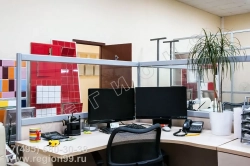 перегородка для эргономичного стола